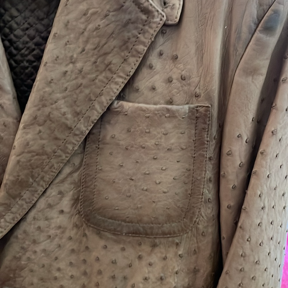 NWOT Gucci ostrich blazer - Picture 6 of 13